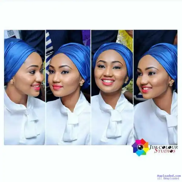President’s Daughter, Zahra Buhari Looks Beautiful In These Makeup Photos